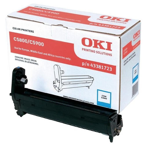 Tambor Original OKI C5800n/C5800dn Ciano