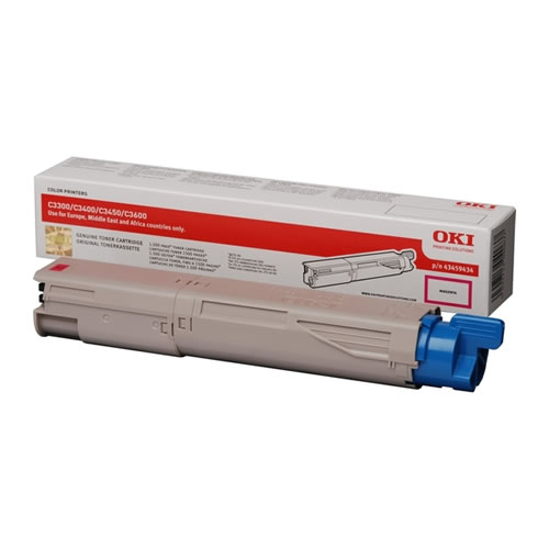 Toner Original OKI C3300n/3400n Magenta