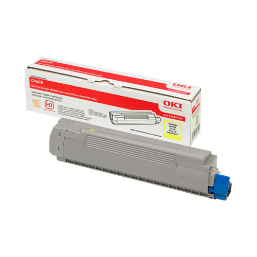 Toner Original OKI C8600n Amarelo