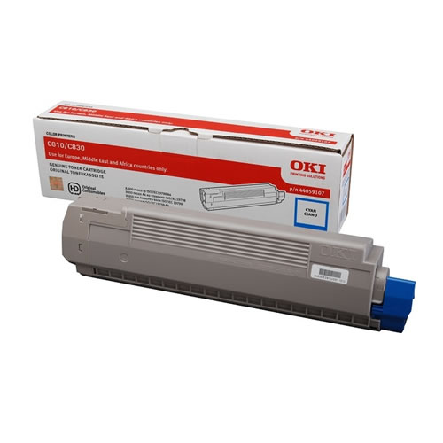 Toner Original OKI C810/C830 Ciano