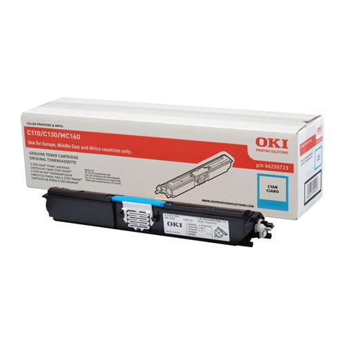 Toner Original OKI C110/C130N Ciano Alta Cap.