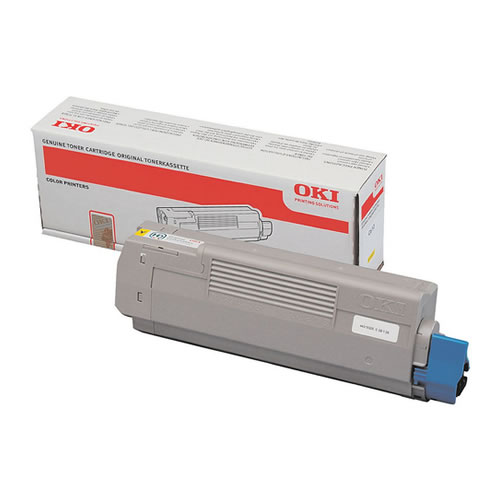 Toner Original OKI C610 Amarelo