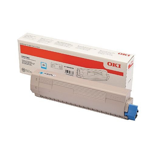 Toner Original OKI C833 / C843 Ciano