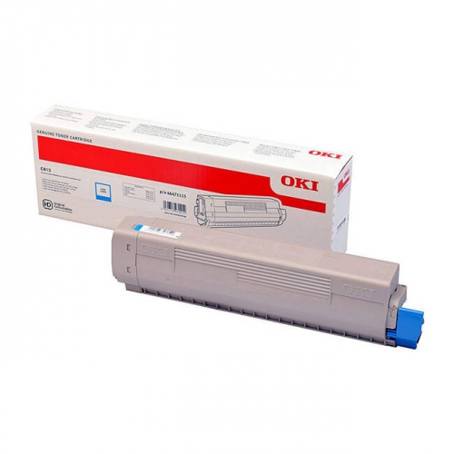 Toner Original OKI C813 Ciano
