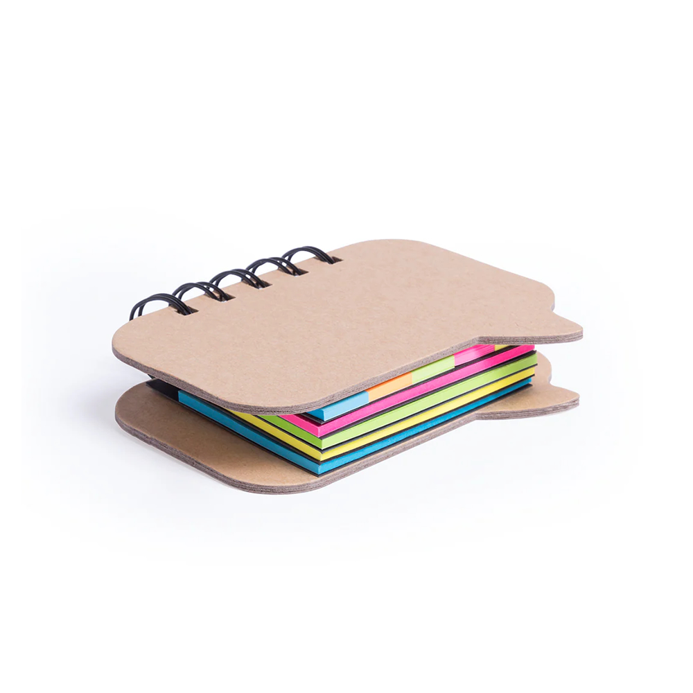 Bloco de Notas Aderentes Espiral Lazza