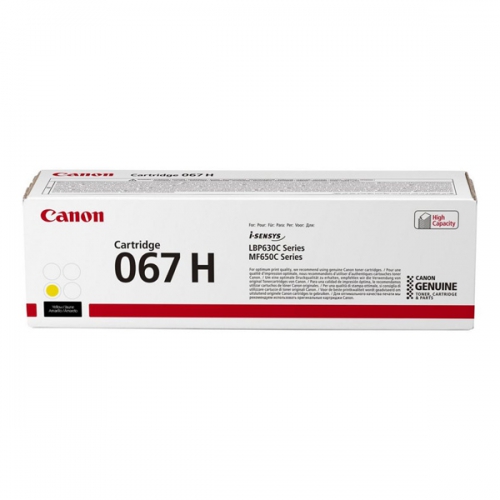 Toner Original Canon 067H Amarelo