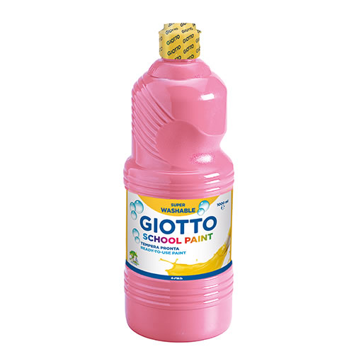 Guache Líquido Giotto Escolar 1L - Rosa