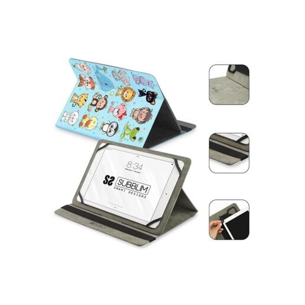 Capa universal para tablet Subblim Trendy Case Animals 11