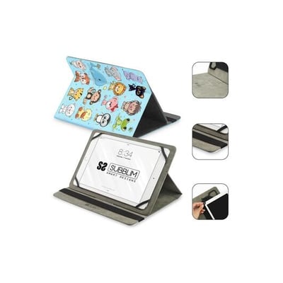 Capa universal para tablet Subblim Trendy Case Animals 11"