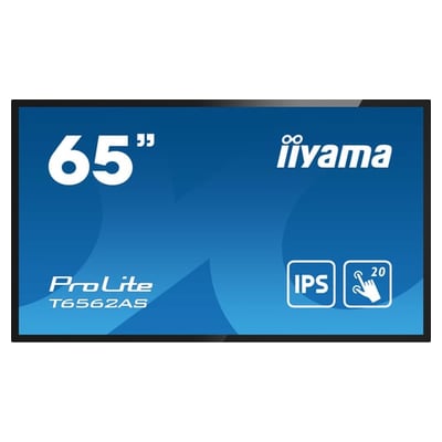 Ecrã de sinalização iiyama (64.5") LED 500 cd/m² 4K Ultra HD Ecrã táctil Android 8.0 24/7