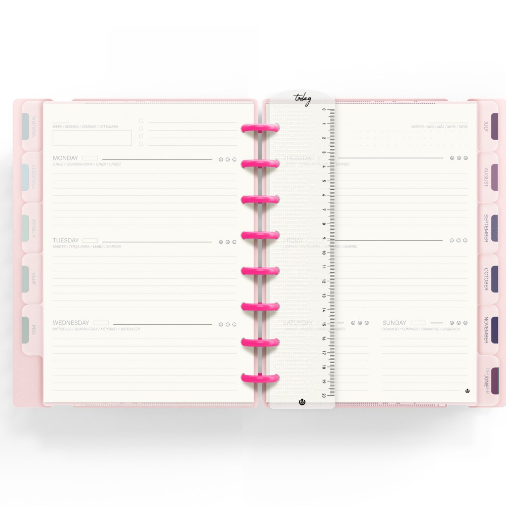 Agenda Inteligente A5 Ingeniox - Rosa