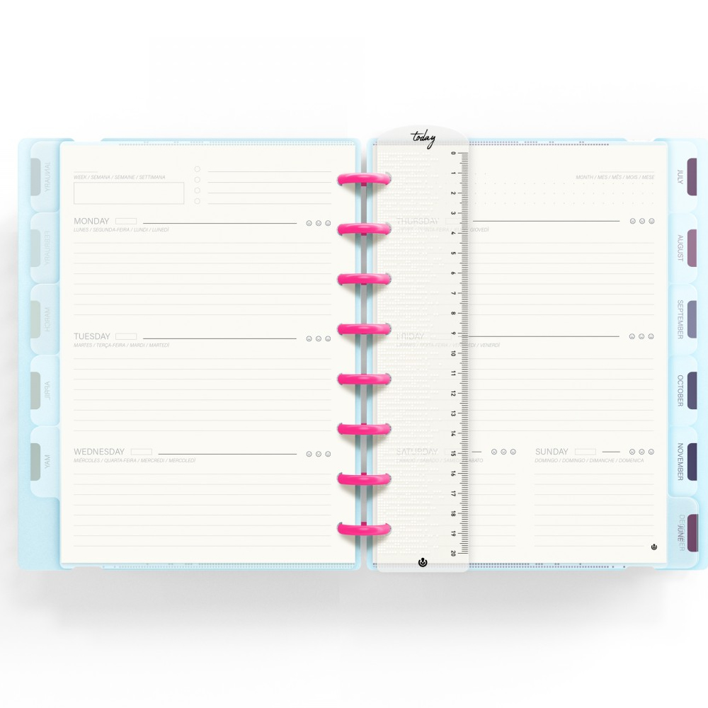 Agenda Inteligente A5 Ingeniox - Azul