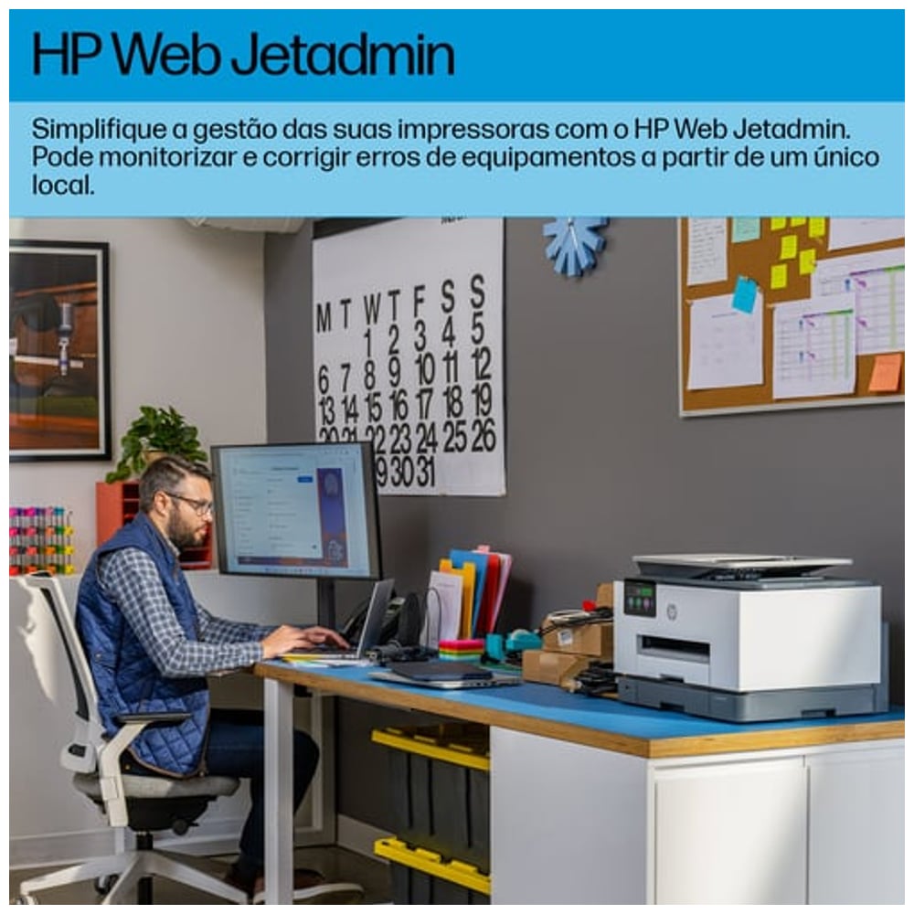 Multifunções HP OfficeJet Pro 9130b WiFi