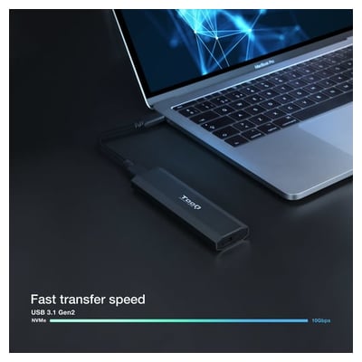 Caixa disco externo TooQ SHURA SSD M.2