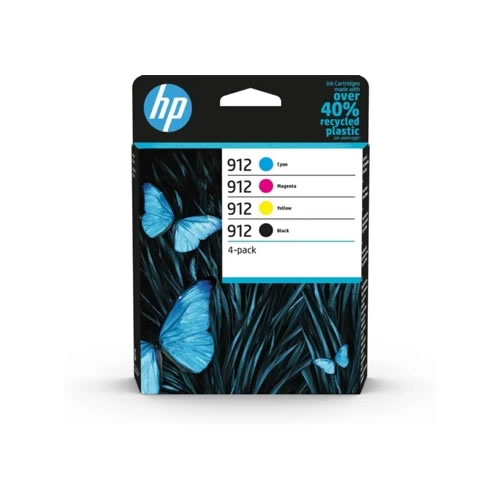 Pack Original HP 912 4 Cores