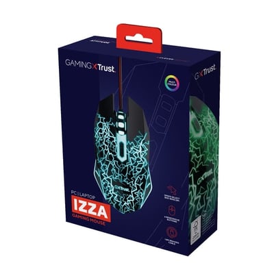 Rato Gaming Trust GXT 105X Izza USB-A Ótico 4000 DPI