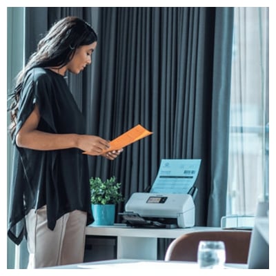 Brother ADS-4550W scanner ADF 600 x 600 DPI