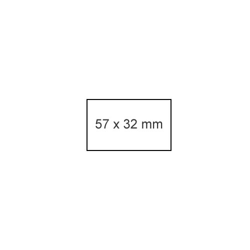 Etiquetas Térmicas 57x32mm (Rolo 2100un) - Pack 12