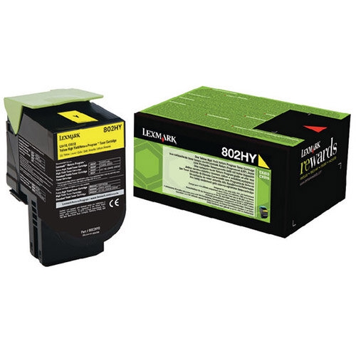 Toner Original Lexmark CX410/CX510 Amarelo
