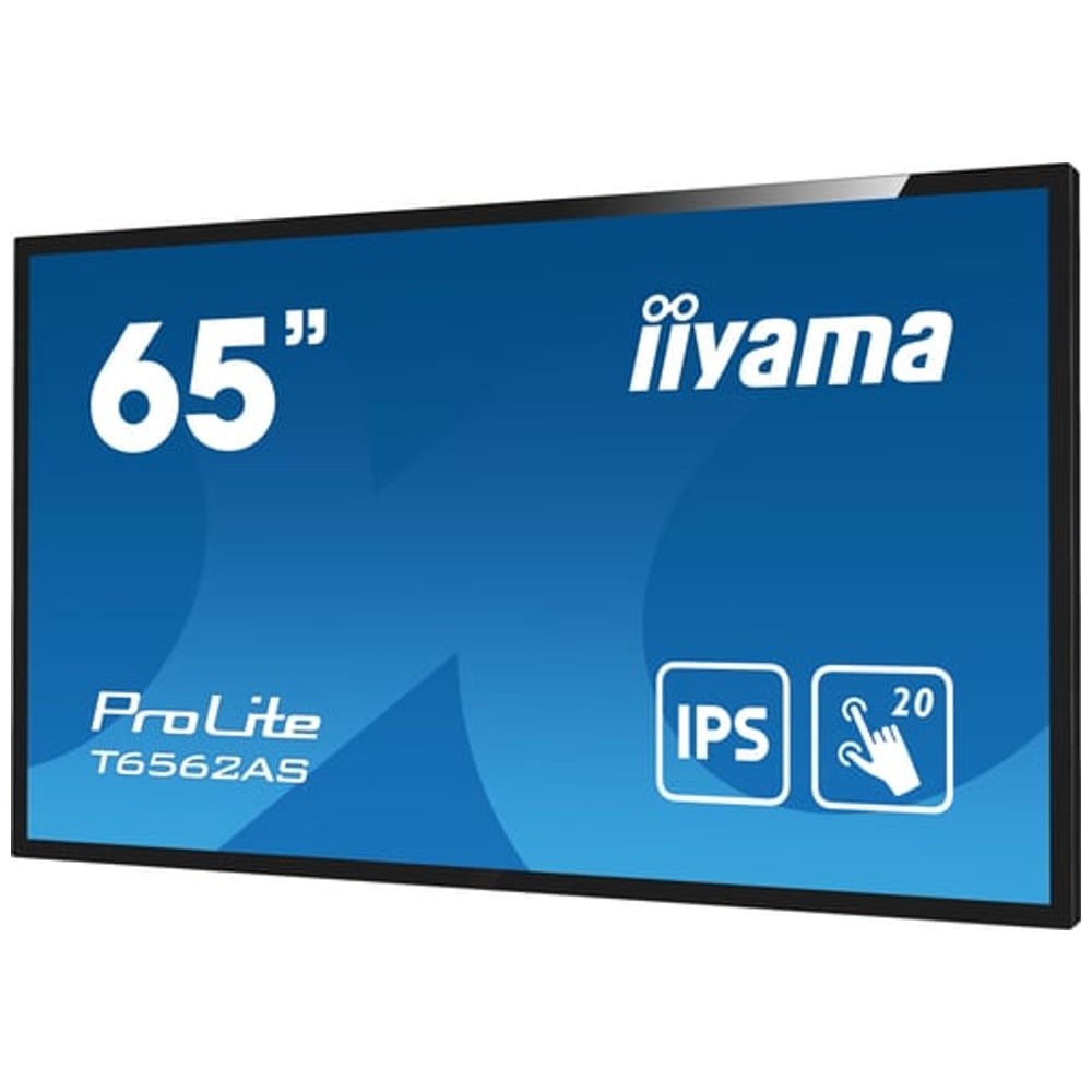 Ecrã de sinalização iiyama (64.5") LED 500 cd/m² 4K Ultra HD Ecrã táctil Android 8.0 24/7