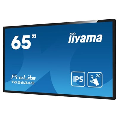 Ecrã de sinalização iiyama (64.5") LED 500 cd/m² 4K Ultra HD Ecrã táctil Android 8.0 24/7