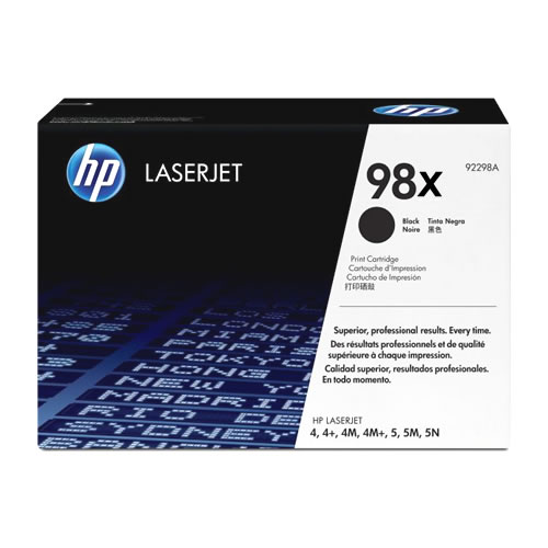 Toner Original HP 98X (92298X) Preto