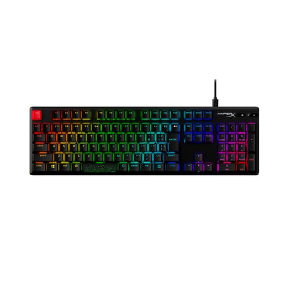 Teclado mecânico de gaming HyperX Alloy Origins PBT HX Red