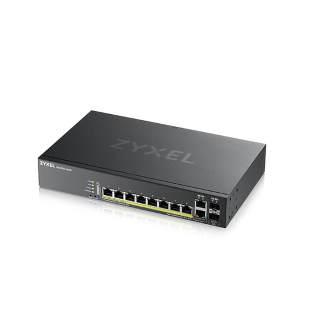 Switch de Rede Gerido Zyxel GS2220-10HP-EU0101F L2 Gigabit Ethernet (10/100/1000) Power over Ethernet (PoE)