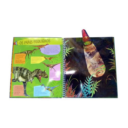 Livros Infantis - Livro Lanterna Dinossauros