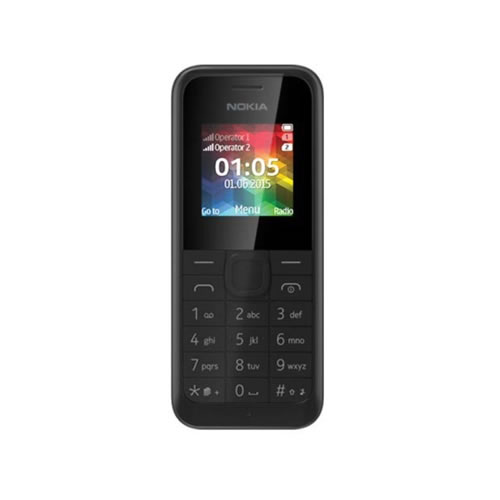 Telemóvel Nokia 105 Dual SIM - Preto