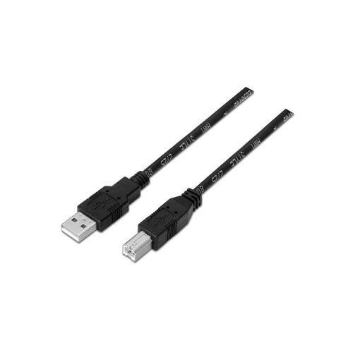 Cabo USB 2.0 A/B 3m - Preto