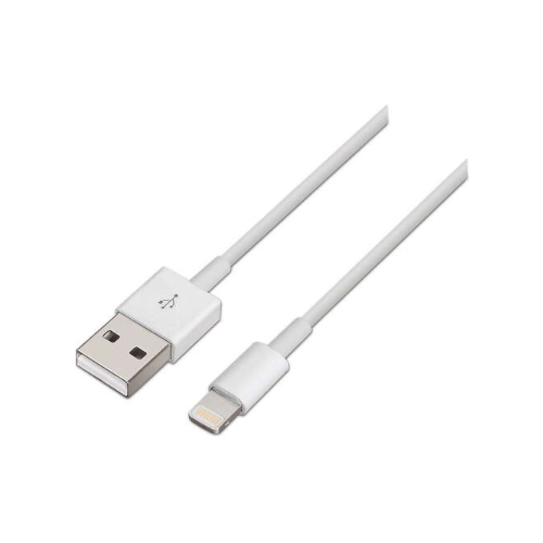 Cabo Lightning - USB A 2.0 Branco 1mt