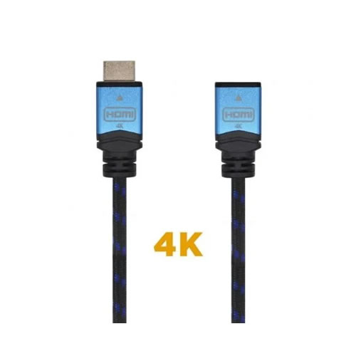 Extensão HDMI M/F 1m 4K - Preto