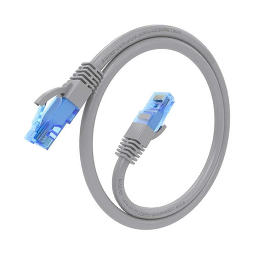 Cabo de Rede RJ45 AWG26 Cat.6e 3mt Cinza