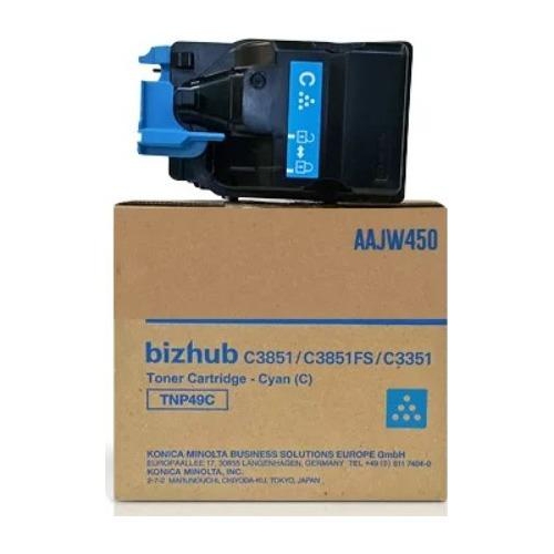 Toner Original Konica Minolta TNP49C Ciano