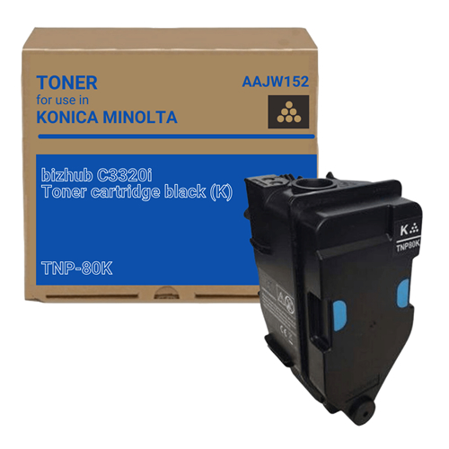 Toner Original Konica Minolta C3320i TNP-80 Preto