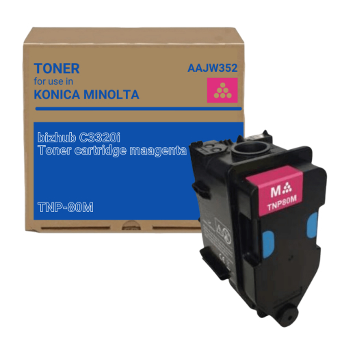 Toner Original Konica Minolta C3320i TNP-80 M