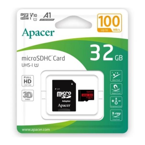 Cartão de Memória microSD Apacer 32GB HC UHS 1