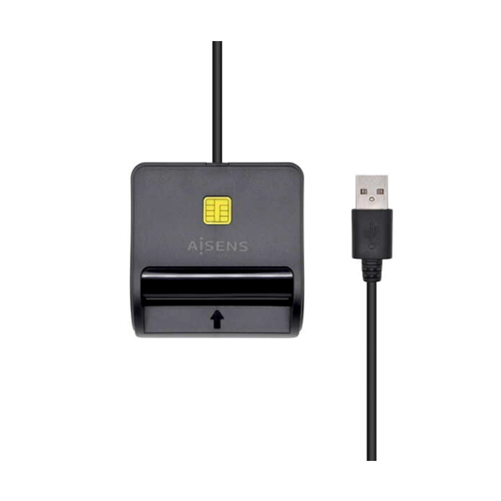 Leitor de Cartão de Cidadão Aisens USB 2.0 C/ Fio