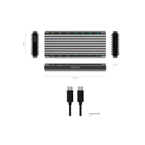 Caixa para Disco Externo M.2 - NGFF SSD