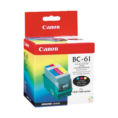 Tinteiro Original Canon BC-61 Cores
