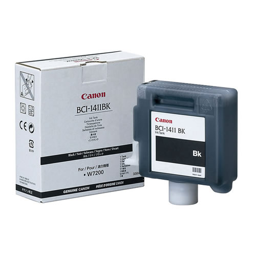Tinteiro Original Canon BCI-411 Preto 330ml