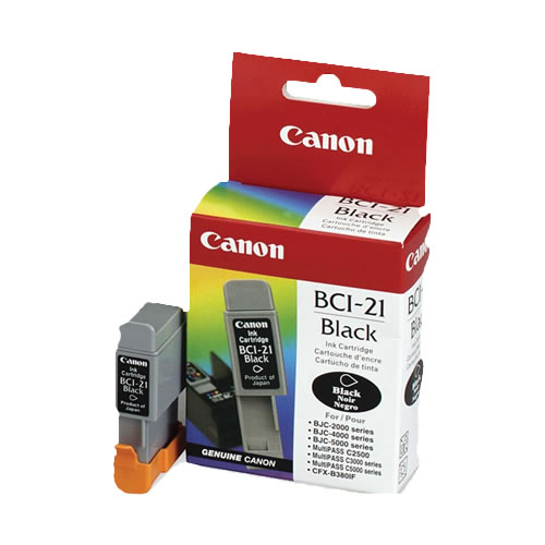 Tinteiro Original Canon BCI-21 Preto