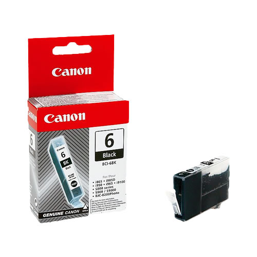Tinteiro Original Canon BCI-6 Preto