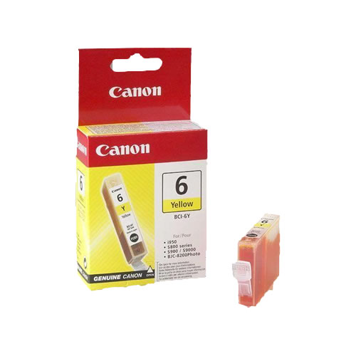 Tinteiro Original Canon BCI-6 Amarelo