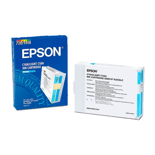 Tinteiro Original Epson S020147 Azul Claro