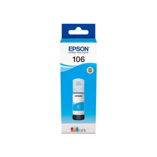 Tinteiro Original Epson EcoTank 106 Ciano