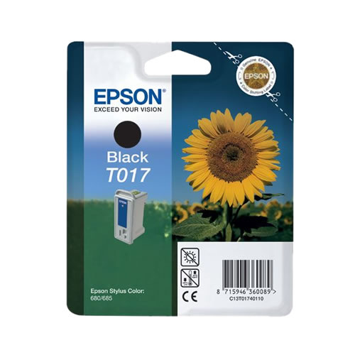 Tinteiro Original Epson T017 Preto