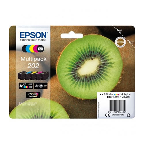 Tinteiro Original Epson 202 XL Pack 5 Cores
