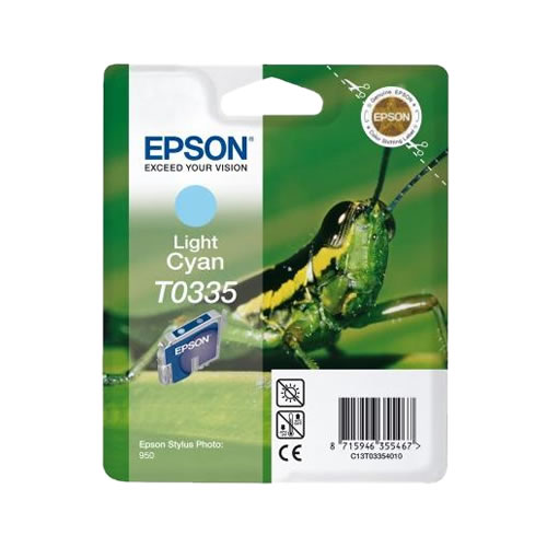 Tinteiro Original Epson T0335 Ciano Claro